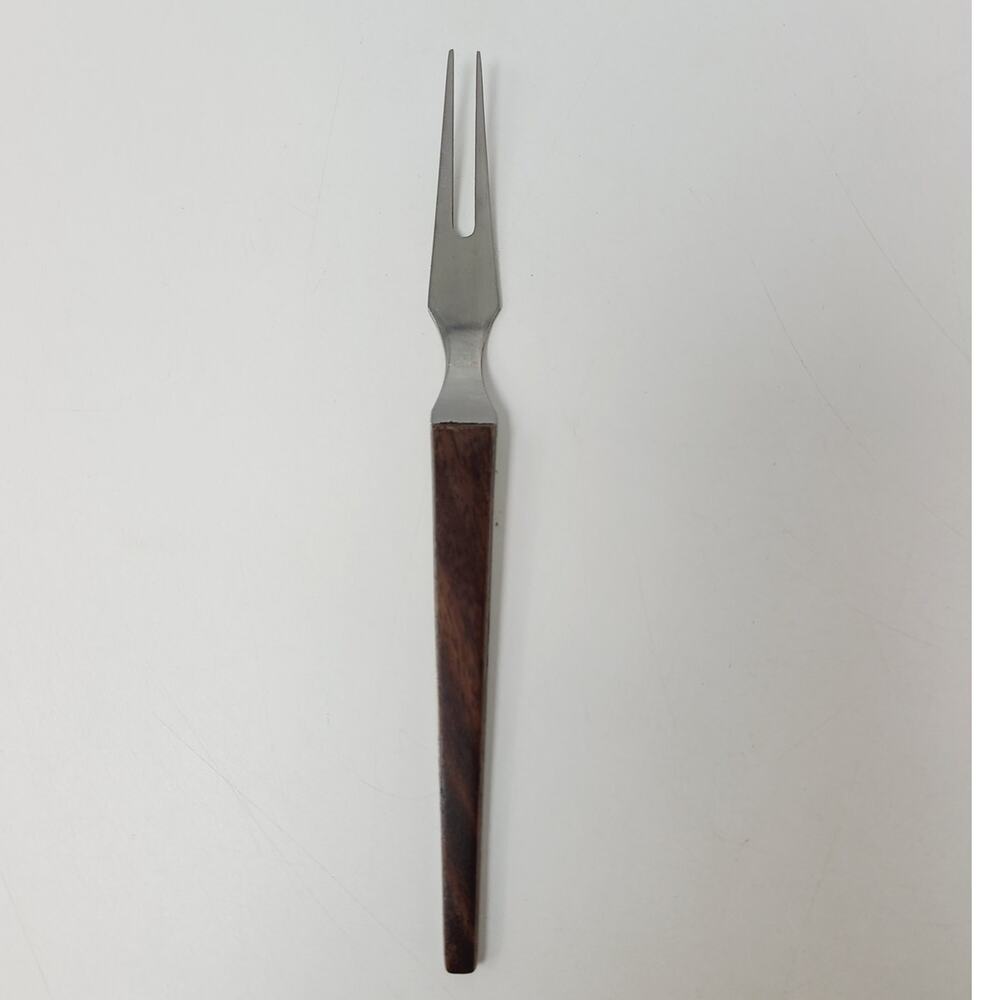 Vintage MCM Stainless Steel Hors d'oeuvres Fork 6.25"